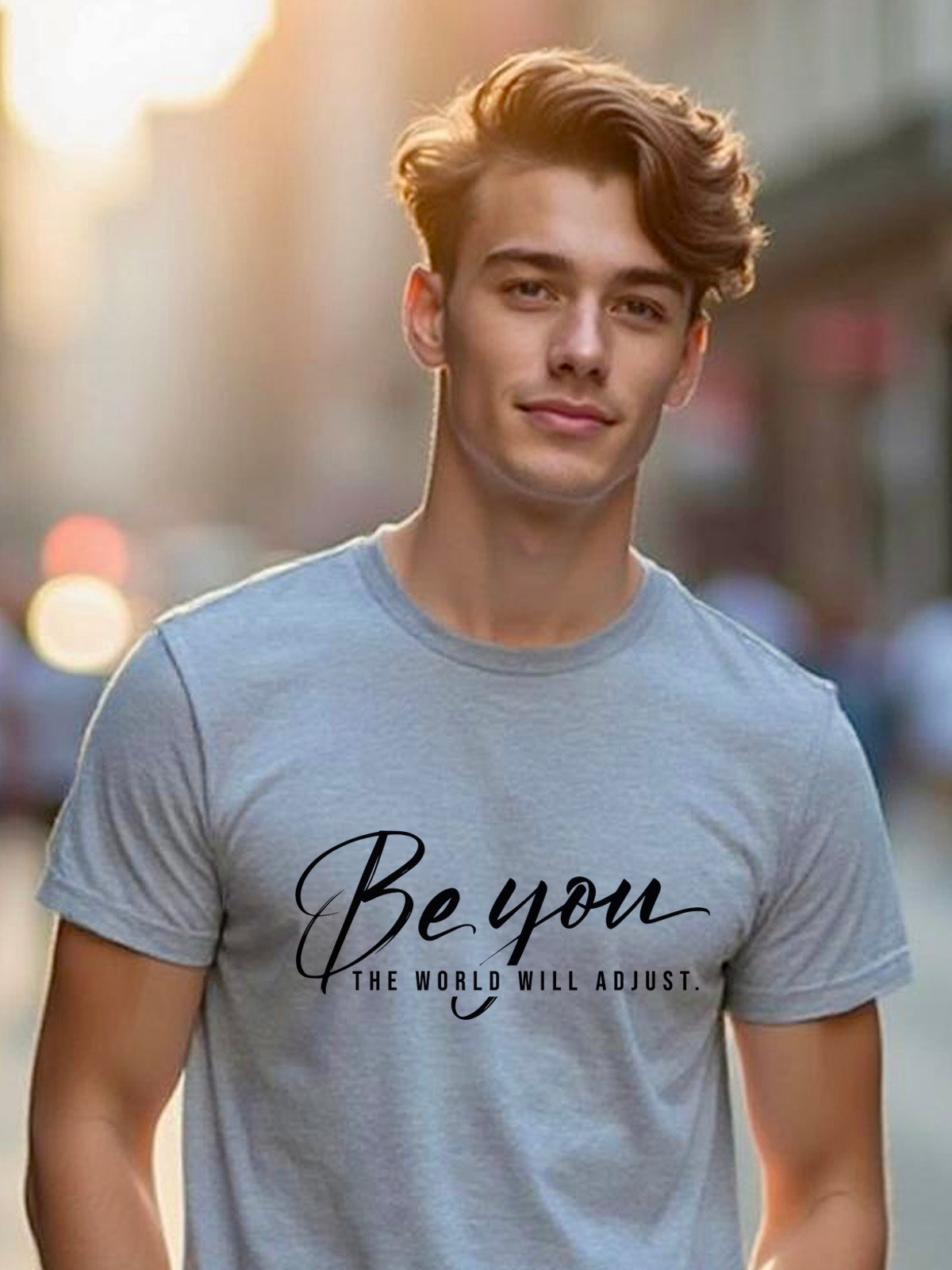 Be You The World Will Adjust Classic Fit T-Shirt