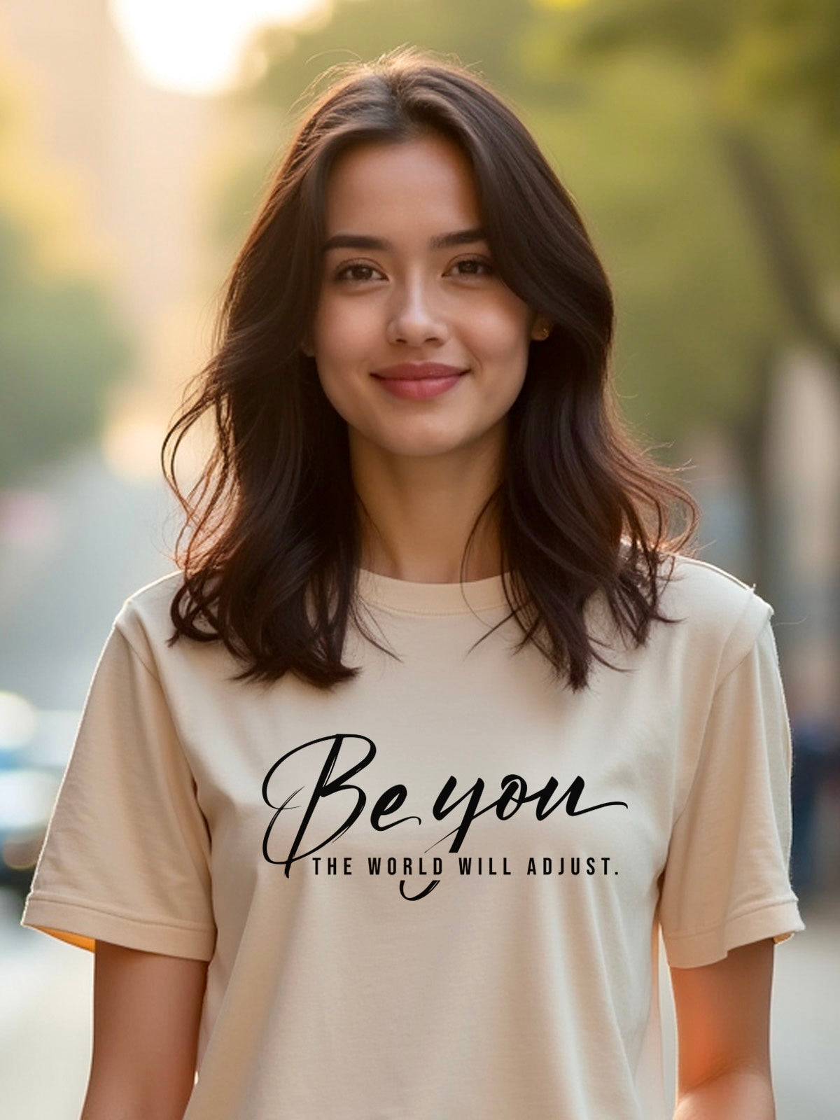 Be You The World Will Adjust Classic Fit T-Shirt