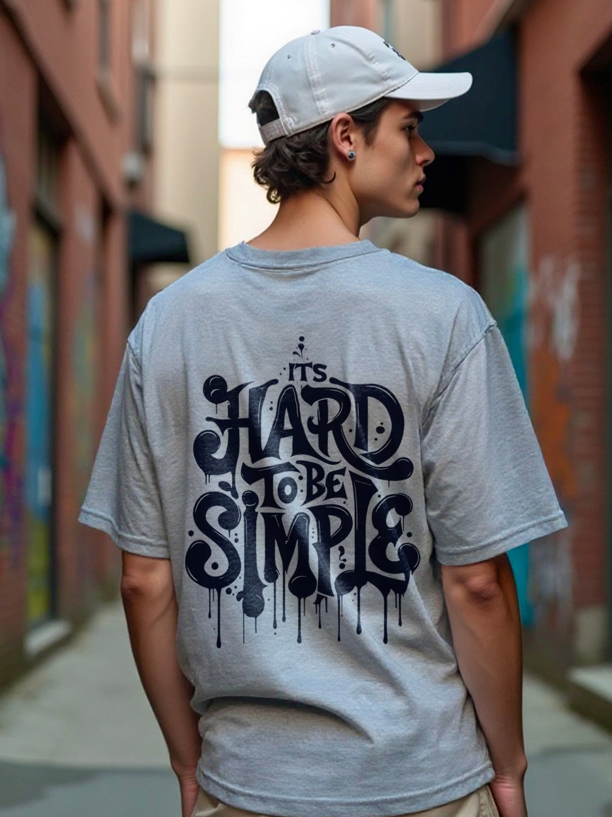 Its Hard to be Simple Oversized T-Shirt