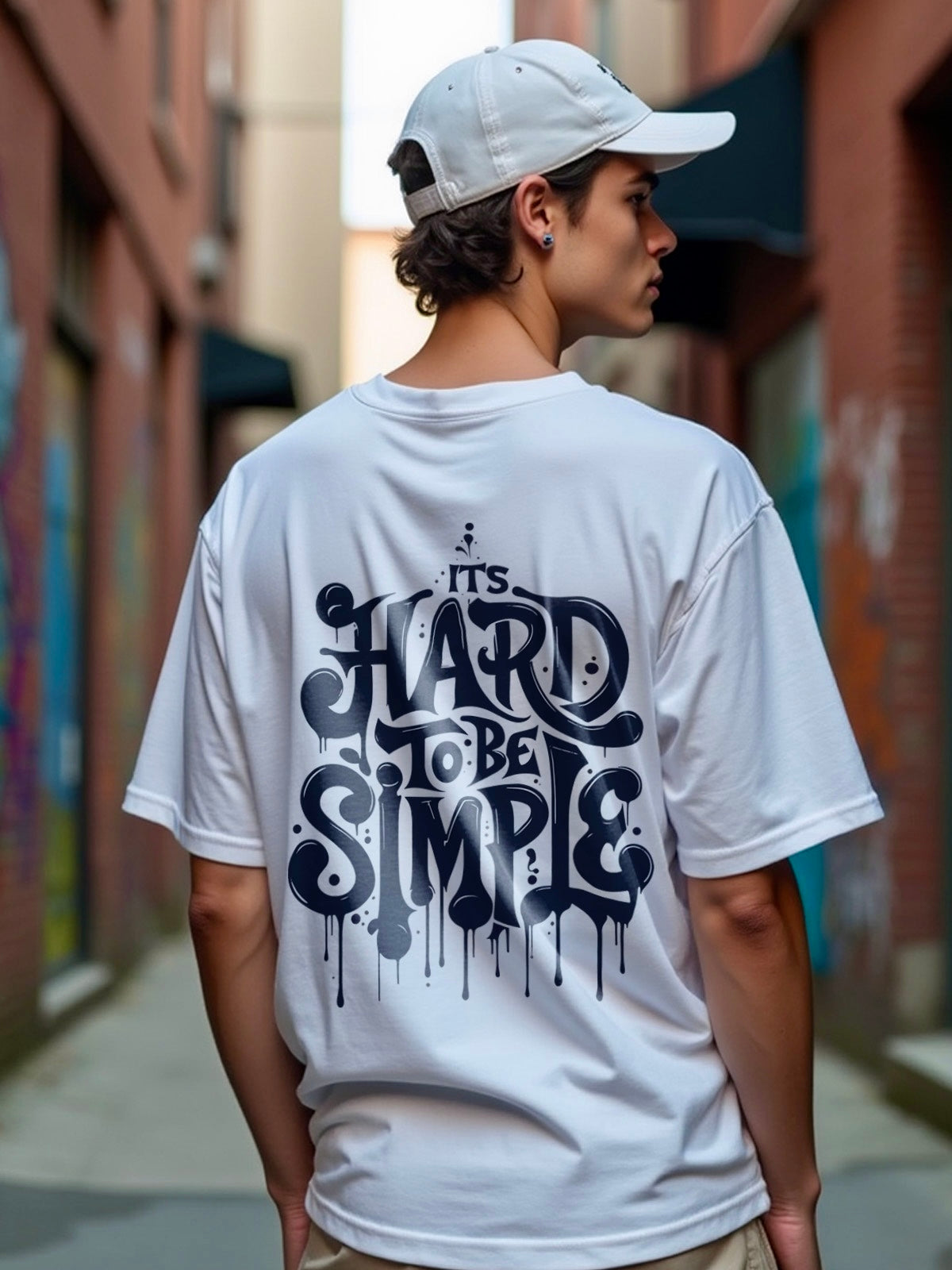 Its Hard to be Simple Oversized T-Shirt