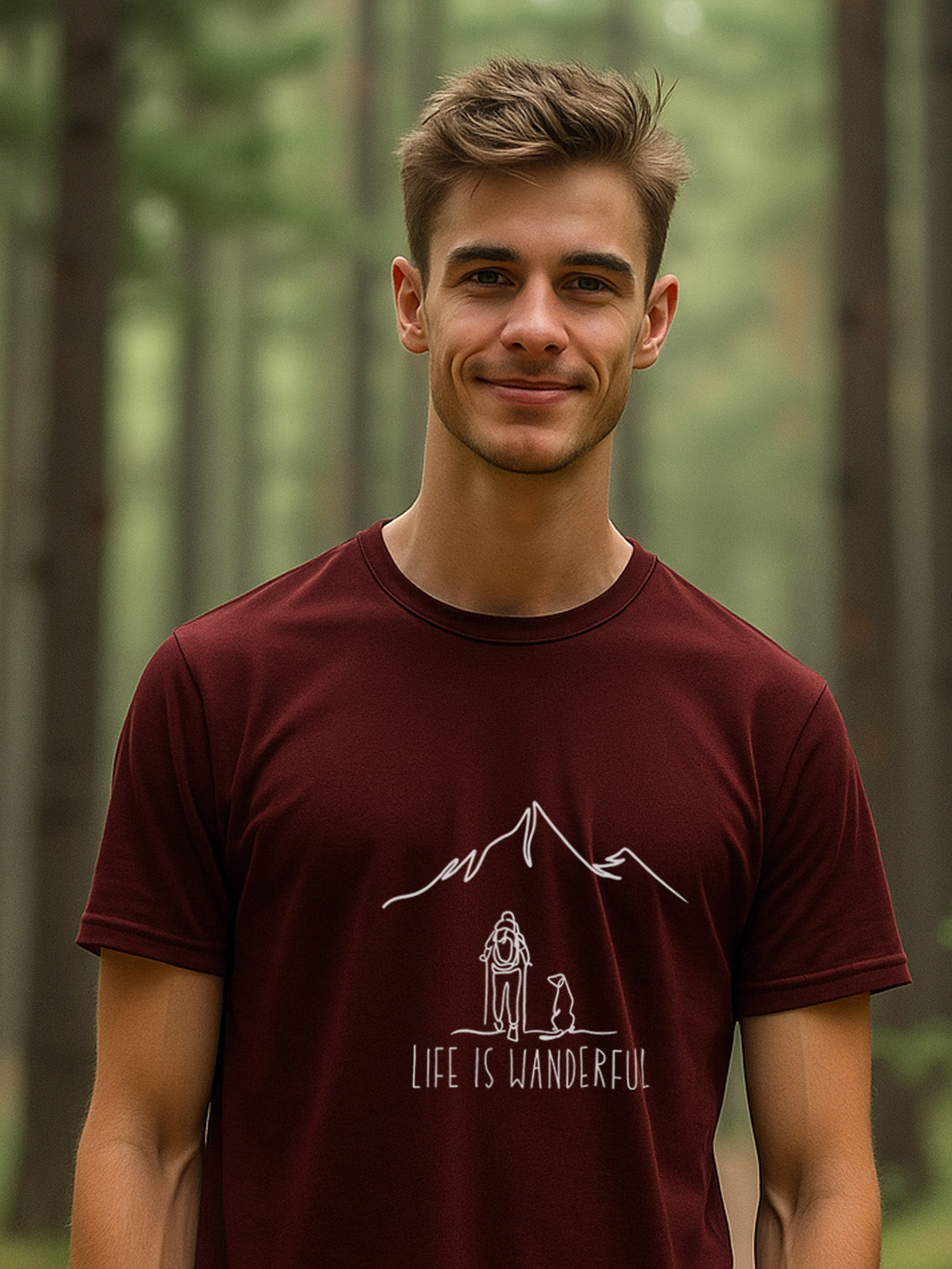 Life is Wanderful Classic Fit T-Shirt