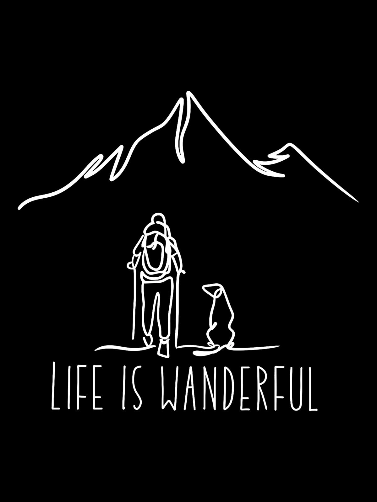 Life is Wanderful Classic Fit T-Shirt