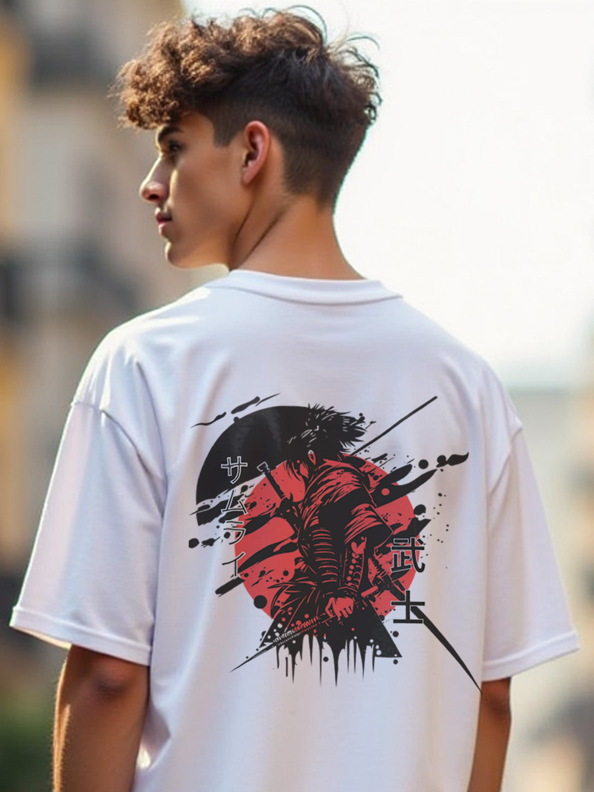 Samurai Warrior Oversized T-Shirt